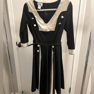 “Mad Men” era swing dress from Unique Vintage (XL)